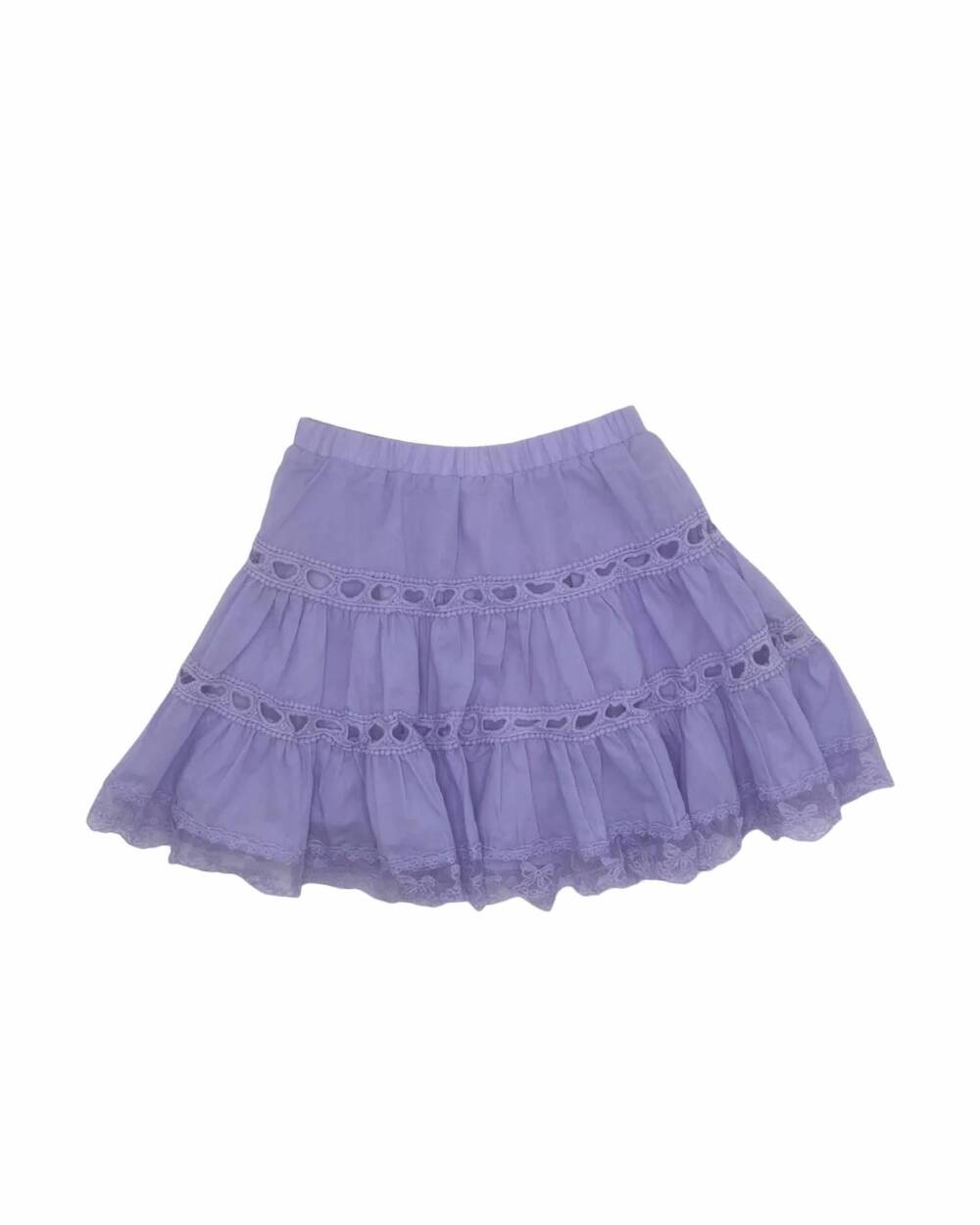 NEW THEME girl's sofia mini skirt in lavender